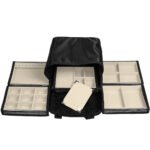 Bolsa Mini com 5 Bandejas para joias bijuteria Gelo Aberta Kratos Embalagens