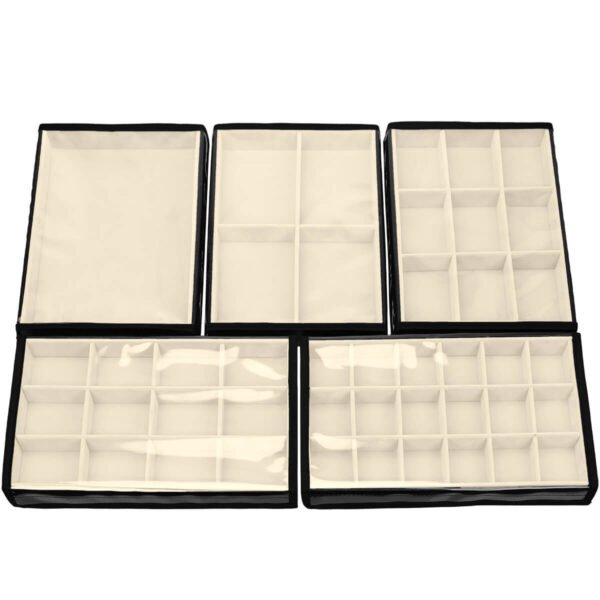 Kit 5 Bandejas Grande Organizadoras Gelo para Joias Kratos Embalagens
